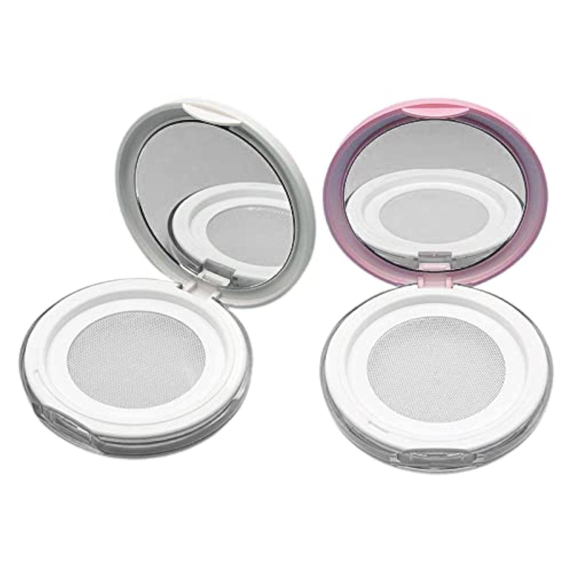 DIY Empty Poly Loose Powder Container, 3ml, Pink